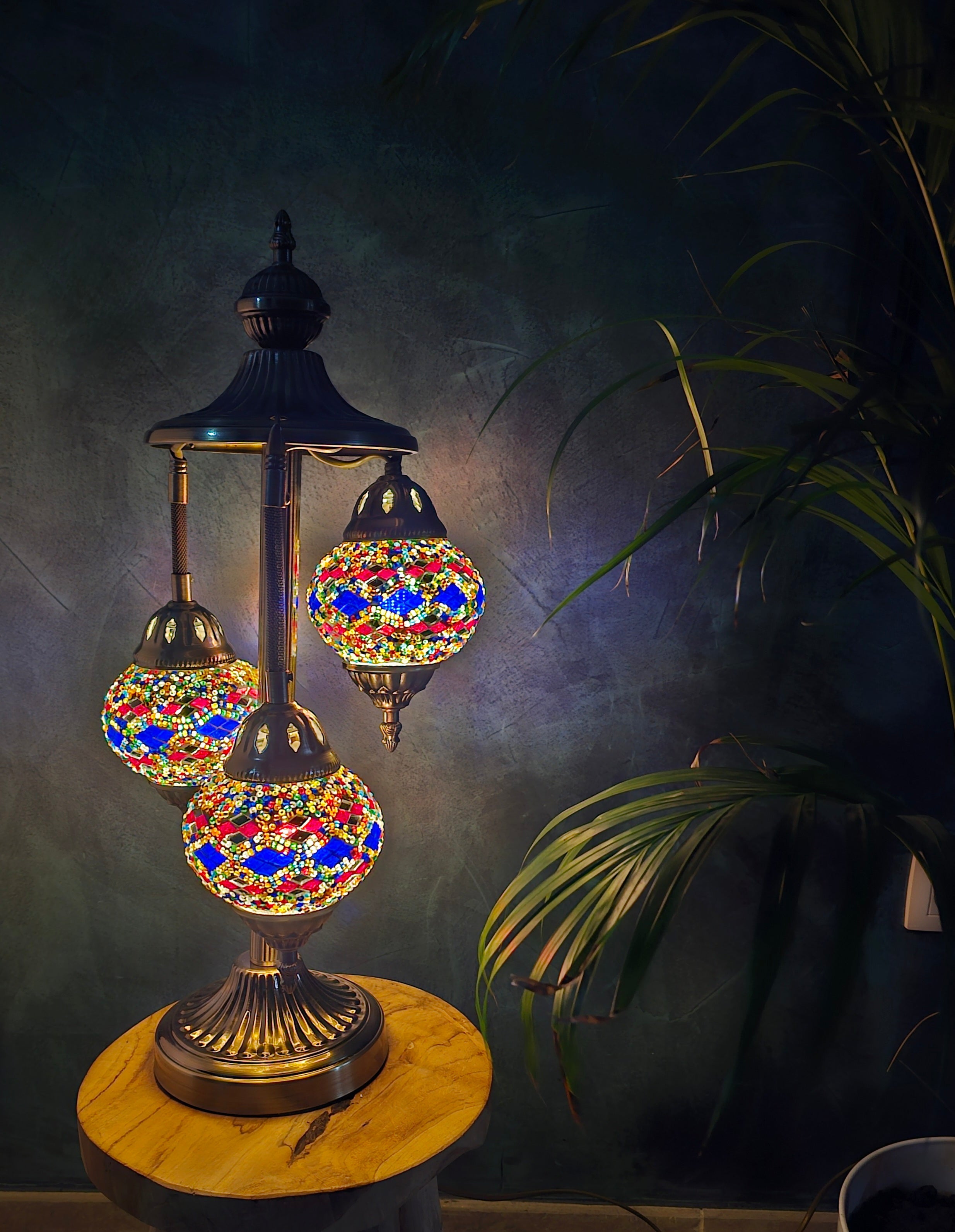 Lampes à 3 globes