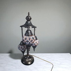 Lampe mosaïque multicolore – Lumière des mille et une nuits
